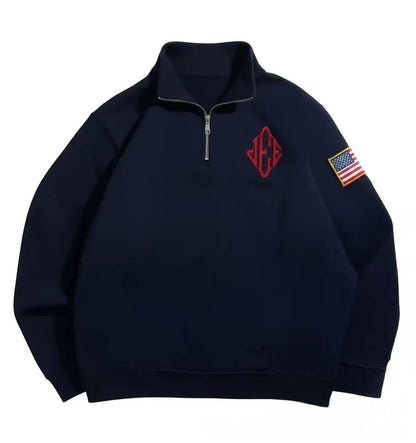 Long-sleeve oversized hoodie, thickened outerwear