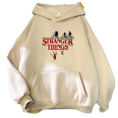 Stranger Things Printed Fleece Hoodie